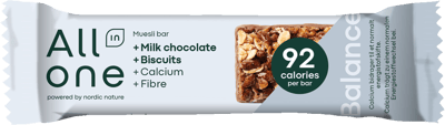 Toate într -un biscuit de 25g Müslibar Choco