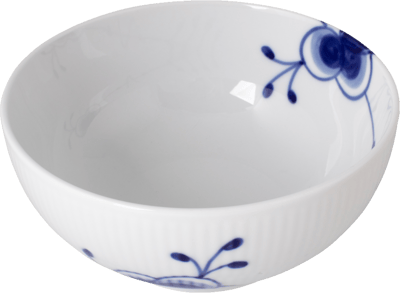 Blå Mega Riflet Skål Royal Copenhagen 73 CL
