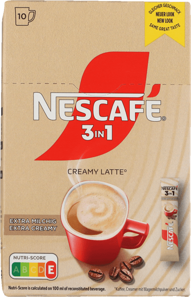 Istantaneo 3in1 cremoso nescafe 10 stk