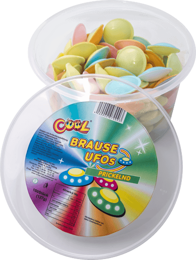 Cool Ufo med Pulver 100 stk 127 g