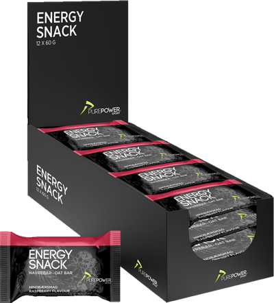 Energy Snack Hindbær PurePower 60 g