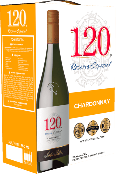 Santa Rita 120 Chardonnay smekke