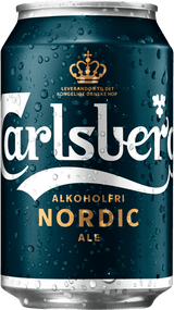Carlsberg Nordic Ale - Ale 05% alkoholfri øl 24x33cl dåse