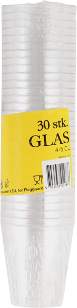 Engangsshotsglas 5 cl PS 30 stk
