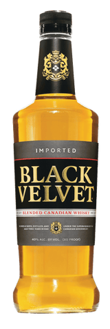 Whisky canadian de catifea neagră 40% 1 L