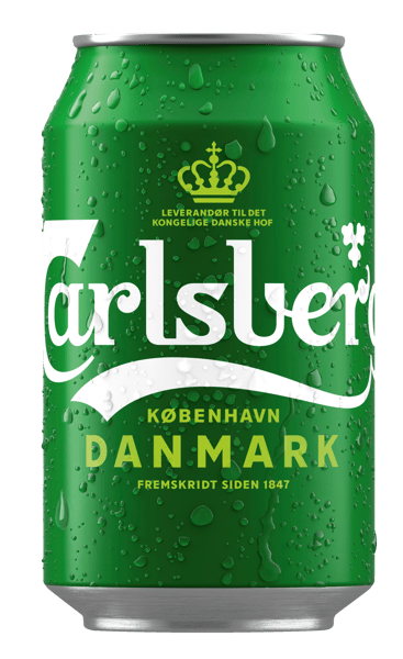Carlsberg Pilsner - 46% øl 24x33cl dåse