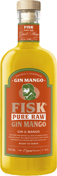 Fisk Pure Raw Gin Mango 164 % 07 l