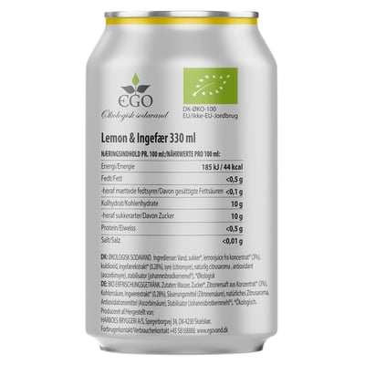 Ego Lemon Ingefær 24x033 l