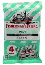 Fisherman's Friend Mint Green Stripe 4-pak 100 g