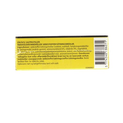 Ga-jol gul saltlakrids 8x23 g