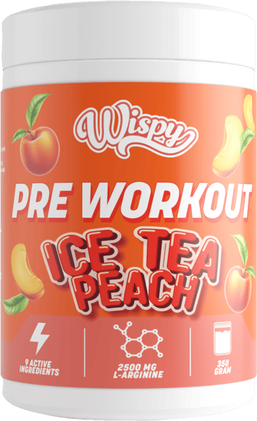 Wispy pre -workout ghiaccio tè pesca 350 g