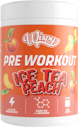 Wispy pre -workout ghiaccio tè pesca 350 g