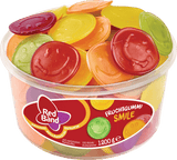Rödbandet Vingummi Smilies 1200 g