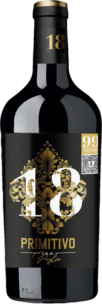 18 Gradi Primitivo Puglia  IGT 075l