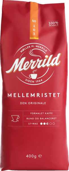 Rød Merrild 103 Kaffe 400 g
