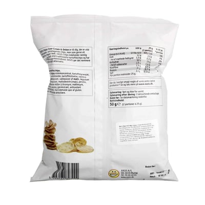 EASIS Sour Cream & Onion Chips 50 g