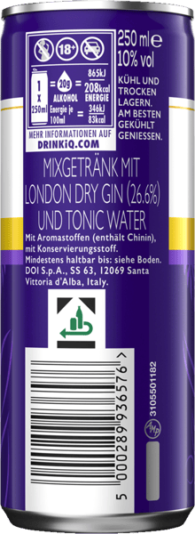GINON de Gordon y Tonic 10% 025 L + Pant