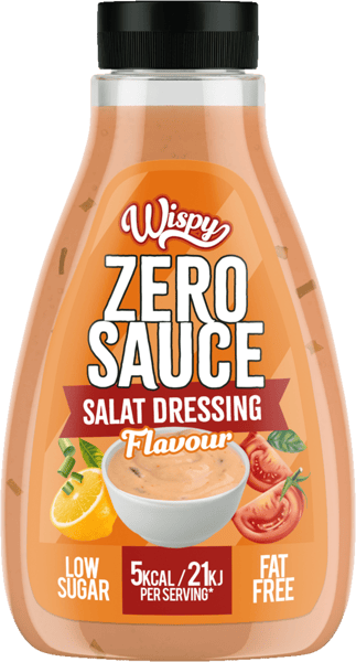 Null saus salat sprø 430 g