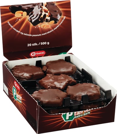 Carletti P-Tærter Dark 500 g
