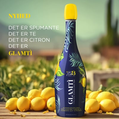 Glamtí glitrende te sitron 075L 5%