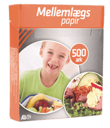 Mellemlægspapir 12 x 145 cm - 500 Ark