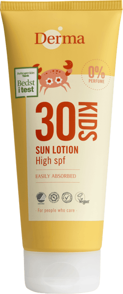 Derma Kids Sollotion høj SPF30 200 ml