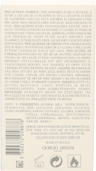 Armani Acqua Di Gio Pour Homme Edt Spray 100 ml