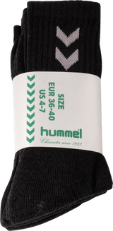 Hummel Basic Sokker 3-Pak Sort 36-40