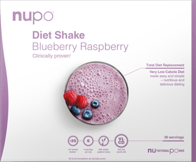 Pachet de valoare Nupo Diet Shake - Port zmeură de afine 30