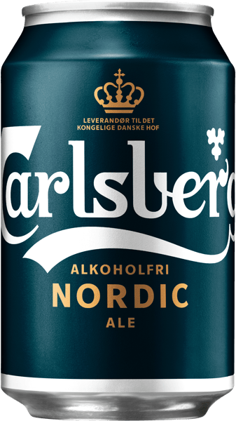 Carlsberg Nordic Ale - Ale 05% Alkoholfri Øl 24x33cl Dåse