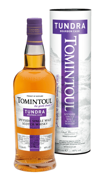 Tomintoul tundra whisky de malta 40% 1 l