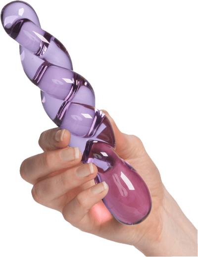 Sinful Twisted Lover Glas Dildo 198 cm