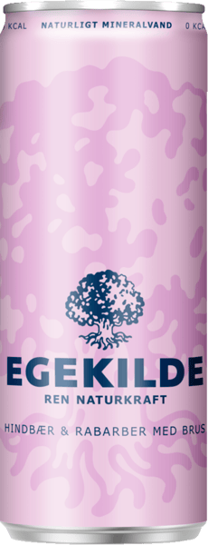 Egekilde Hindbær & Rabarber 24x033 l