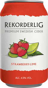 Rekorderlig jordbær lime 45% 24x033 l