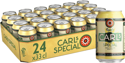 Carls Special Lager - 44% øl 24x33cl dåse