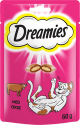 Dreamies med Oksekød 60 g