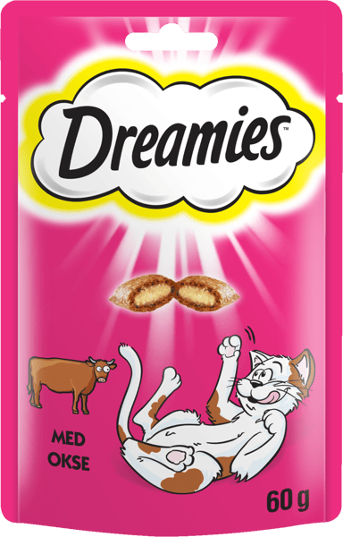 Dreamies med Oksekød 60 g