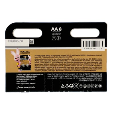 Duracell Simply AA 8 stk