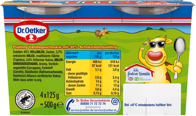 Dr Oetker Paula Dessert 4x125 g