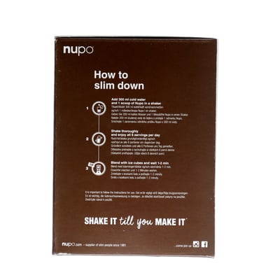 Nupo Diet Shake Value Pack - Chocolate 30 Puerto