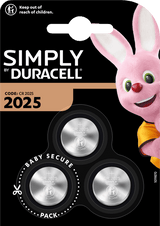 Duracell Simply CR2025 B3