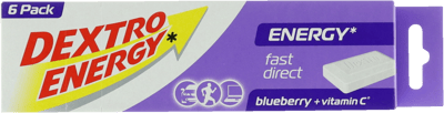 Dextro Energy Blueberry 6-pak 282 g