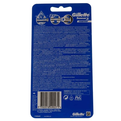 Gillette Sensor3 4+1 Verdipakke