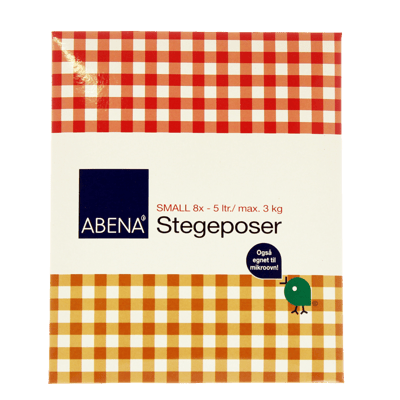 Stegepose str small 8 stk