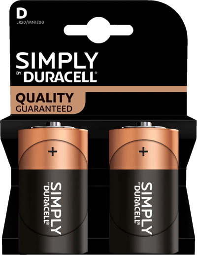 Duracell Simply D K2