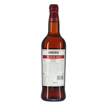 Sherry secco medio di Sandeman 15% 075 L