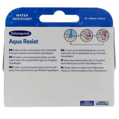 Salvequick Aqua Resist 12 stk