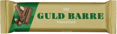 Toms Guld Barre Hasselnød 45g