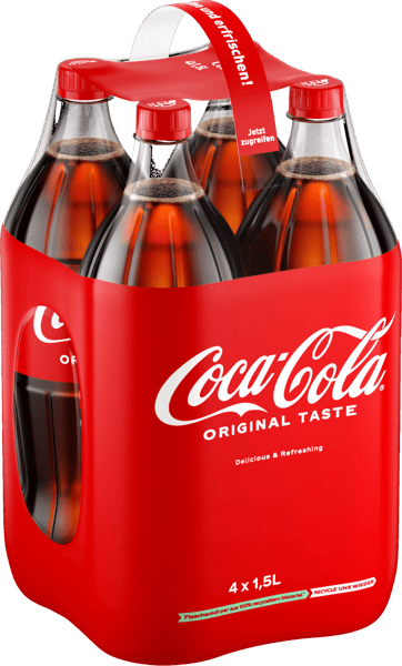 Coca-Cola 4 x 15 L Pet de companie
