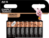 Duracell SIMPLY AA (MN1500 LR6) 16 stk